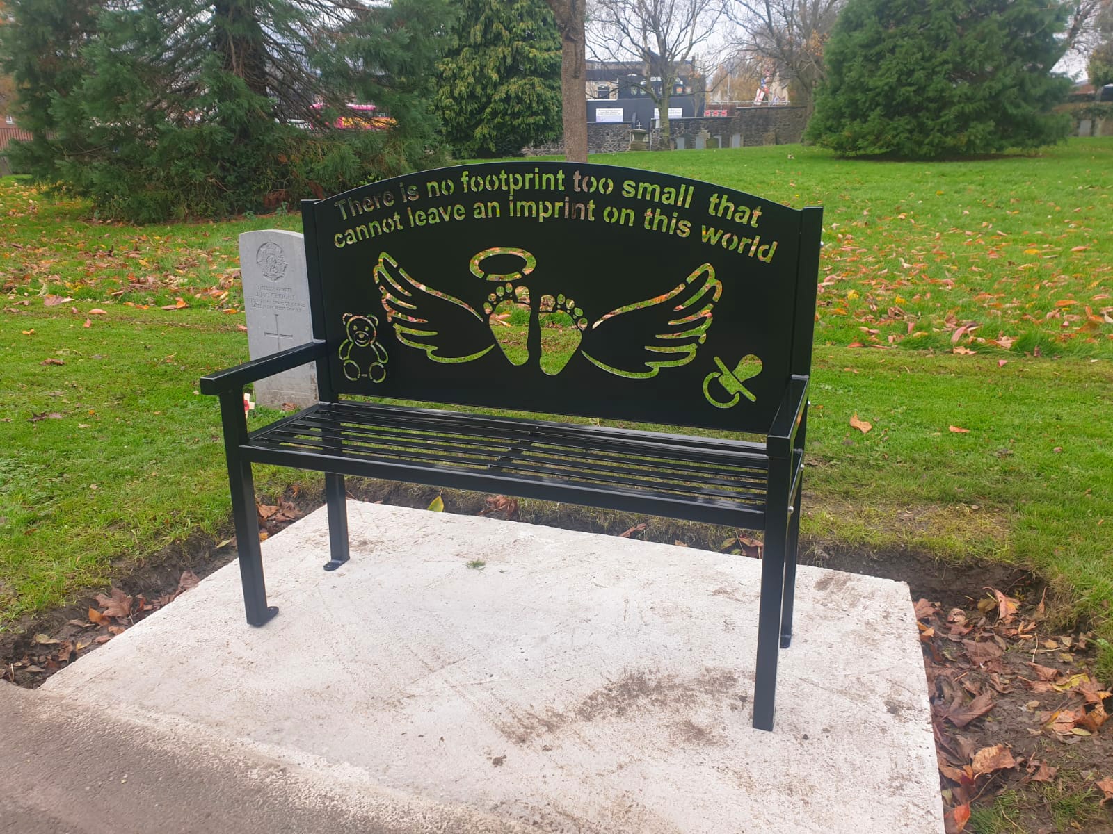 memory bench shankill graveyard